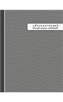 Graph paper notebook journal