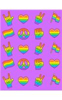 Lgbt Rainbow Notebook