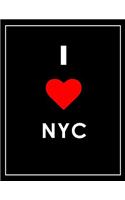 I Love NYC Notebook