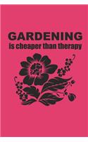 Gardening Is Cheaper Than Therapy