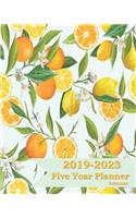2019-2023 Five Year Planner Lemons 8x10