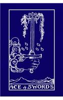 Ace of Swords: Tarot Journal Diary Log Book, Record and Interpret Readings, 3 Tarot Card Spread Journal