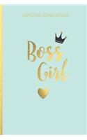 Inspirational Journals Notebook Boss Girl
