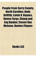 People from Surry County, North Carolina