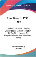John Branch, 1782-1863