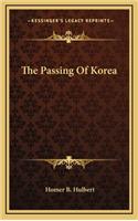 Passing Of Korea