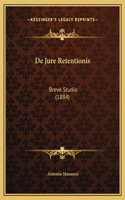 De Jure Retentionis