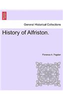 History of Alfriston.