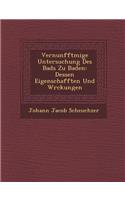 Vernunfftm IGE Untersuchung Des Bads Zu Baden