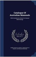 Catalogue Of Australian Mammals