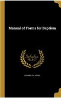 Manual of Forms for Baptism