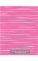 Cornell Notes Art Notebook 120 Numbered Pages
