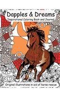 Dapples and Dreams: Inspirational Coloring Book and Journal