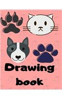 drawing book: drawing book for kids 120 white paper for drawing you can draw anything- boys, girls, teens, kids, kindergarten, byby: -Extra large size (8.5" x 11"