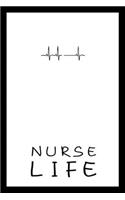 Nurse life: Simple & elegant notebook for nurses