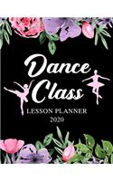 Dance Class Lesson Planner