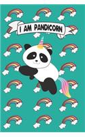 I am Pandicorn Gift for Girls