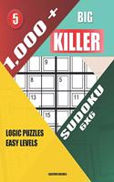 1,000 + Big killer sudoku 6x6: Logic puzzles easy levels(5 Killer Sudoku)