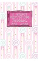 5 Minute Gratitude Journal for Kids: Candy Lollipop Pastel Pink Themed Guided Journal Notebook Diary to Teach Children Boys Girls to Practice Express Mindfulness by Recording, Writing T