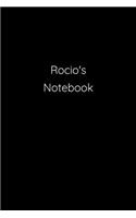 Rocio's Notebook: Notebook / Journal / Diary - 6 x 9 inches (15,24 x 22,86 cm), 150 pages.