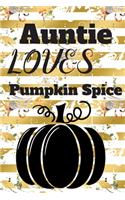 Auntie Loves Pumpkin Spice
