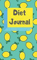 Diet Journal: A Daily Food and Exercise Journal, 90 Days Meal and Activity Tracker, Diet Planner and Fitness Journal
