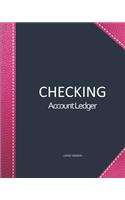 Checking account ledger - Large version