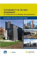 Sustainability in the Built Environment