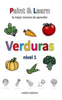 Paint & Learn: Verduras (nivel 1)