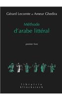 Methode d'Arabe Litteral