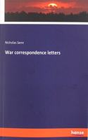 War correspondence letters