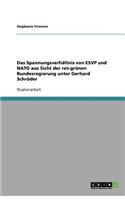 Das Spannungsverhältnis von ESVP und NATO aus Sicht der rot-grünen Bundesregierung unter Gerhard Schröder