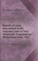 REPORTS OF CASES DETERMINED IN THE SUPR