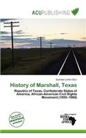 History of Marshall, Texas