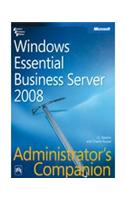 Windows Essential Business Server 2008 Administrator’S Companion