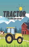 Tractor Coloring Book For Kids