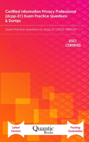 Certified information Privacy Professional (dcpp-01) Exam Practice Questions & Dumps