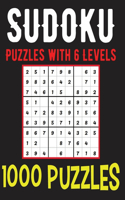 1000 Sudoku Puzzles with 6 Levels