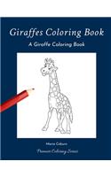 Giraffes Coloring Book