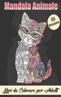 Mandala Animale Libri da Colorare per Adulti