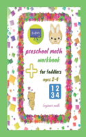 preschool math workbook for toddlers ages 2-4 beginner math