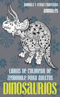 Libros de colorear de Zendoodle para adultos - Animals y otras criaturas - Animales - Dinosaurios