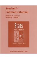 Student Solutions Manual for Stats