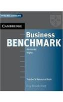 Business Benchmark Advanced Higher Teacher's Resource Book for Bec and Bulats (South Asian Edition)