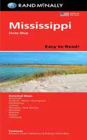 Rand McNally Easy to Read Folded Map: Mississippi State Map