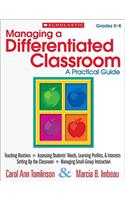 Managing a Differentiated Classroom, Grades K-8: A Practical Guide