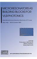 Microresonators as Building Blocks for VLSI Photonics