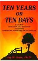 Ten Years or Ten Days: A Saga of Litigation and Mediation to Become Unmarried, Separated, or Reconciled