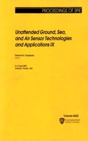 Unattended Ground, Sea, and Air Sensor Technologies and Applications IX