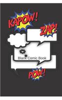 Blank Comic Book: Draw and Creat your own Comics/Blank Comic Templates for Kids and Adults/